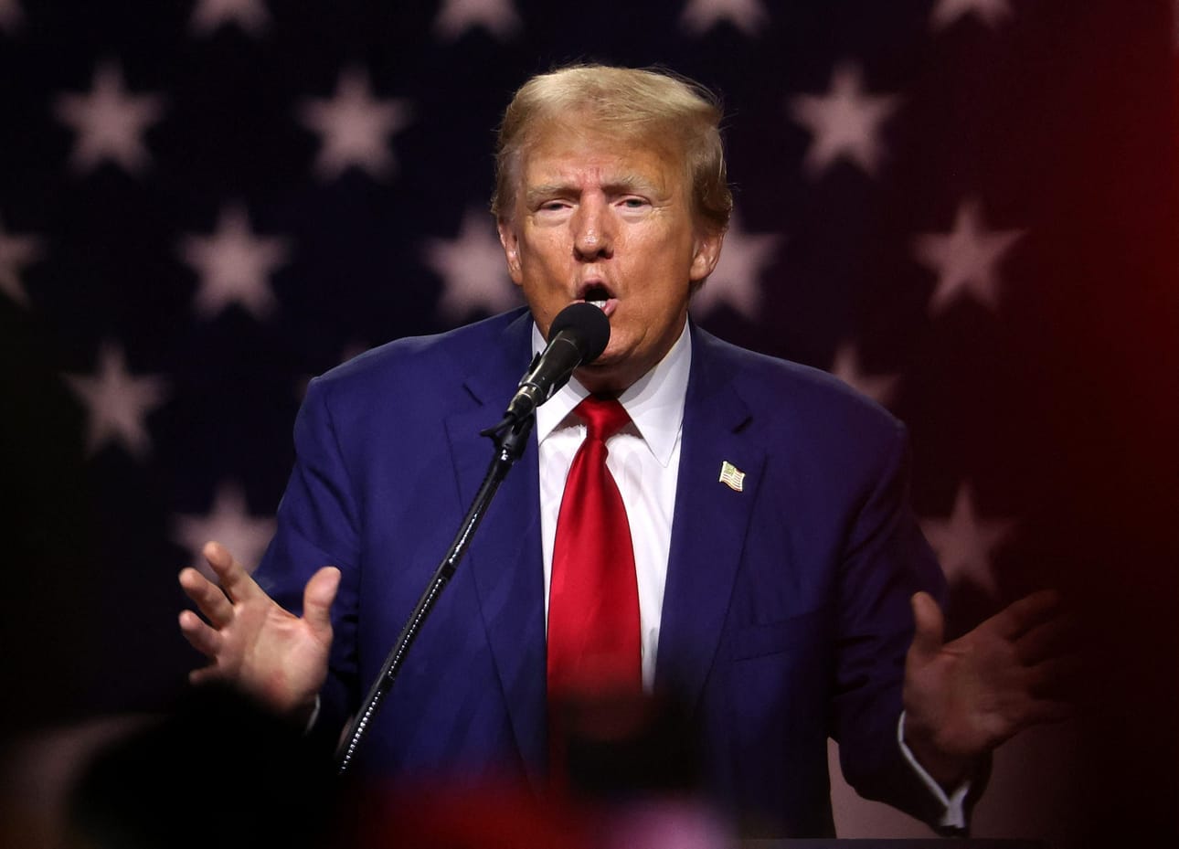 Coloradon osavaltion korkein oikeus on päättänyt, ettei maan entinen presidentti Donald Trump ole vaalikelpoinen. Lehtikuva/AFP
