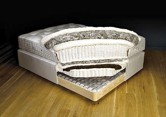 Tuskin löytyy sellaista prinsessaa - edes saduista - jonka yöunet karkaisivat tämän patjan alle piilotetun herneen voimasta. Kaavakuvassa kallein Suomessa myytävä patja, brittiläisvalmisteinen Vi-Spring.