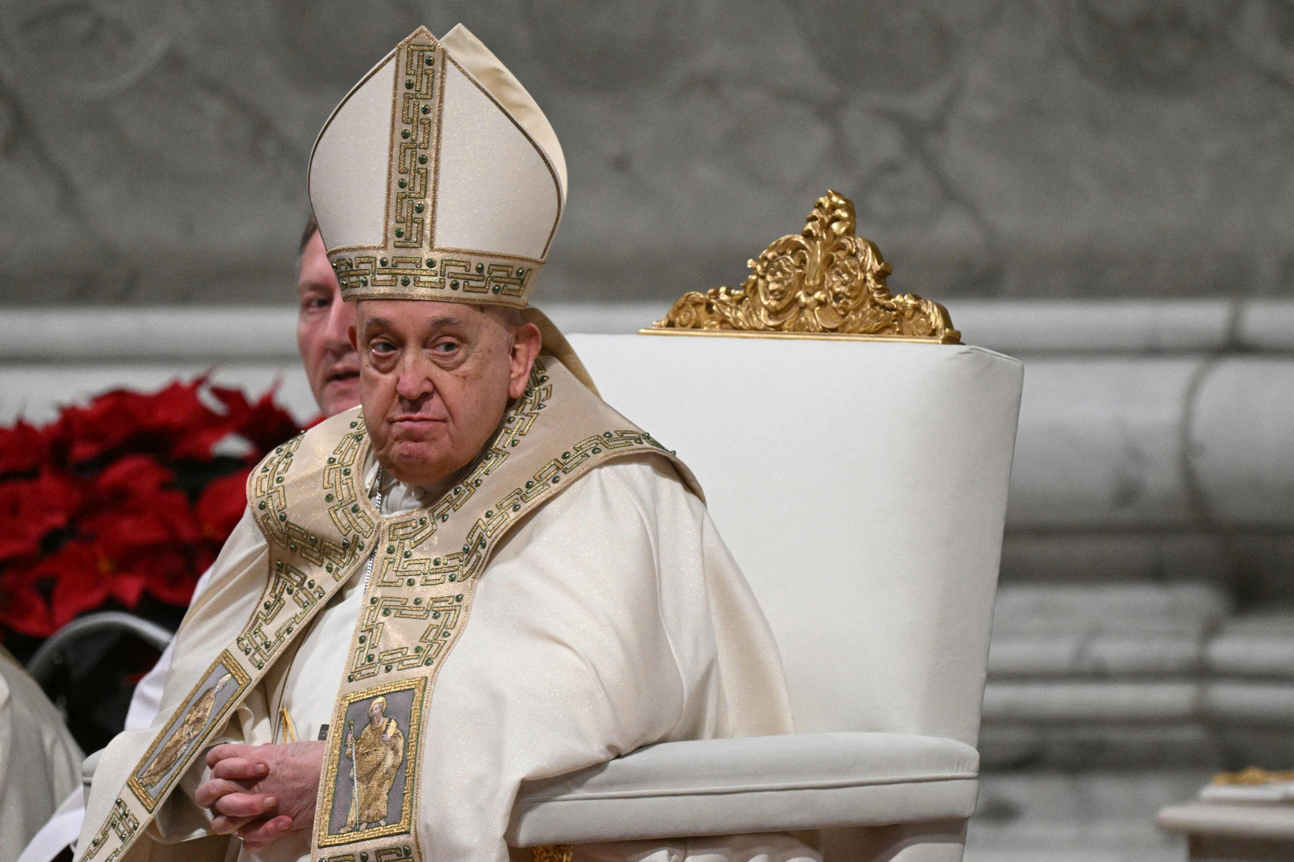 Paavi Franciscus pitää tänään perinteisen joulupuheensa