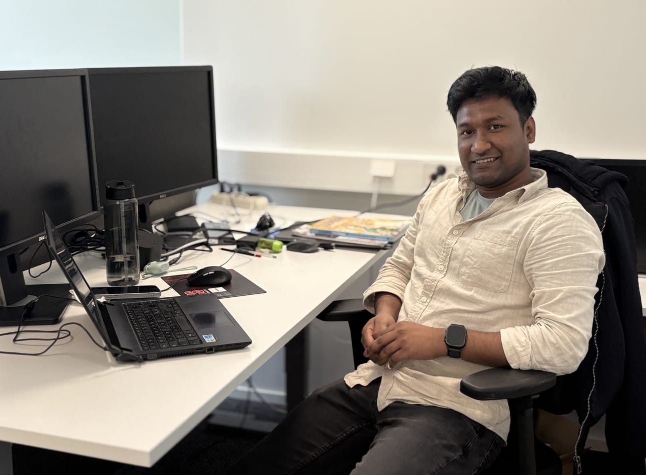 Tareq Rahman on päässyt harjoittelussaan tutustumaan muun muassa automaatiosuunnitteluun ja sähköverkostojen laskentatehtäviin.