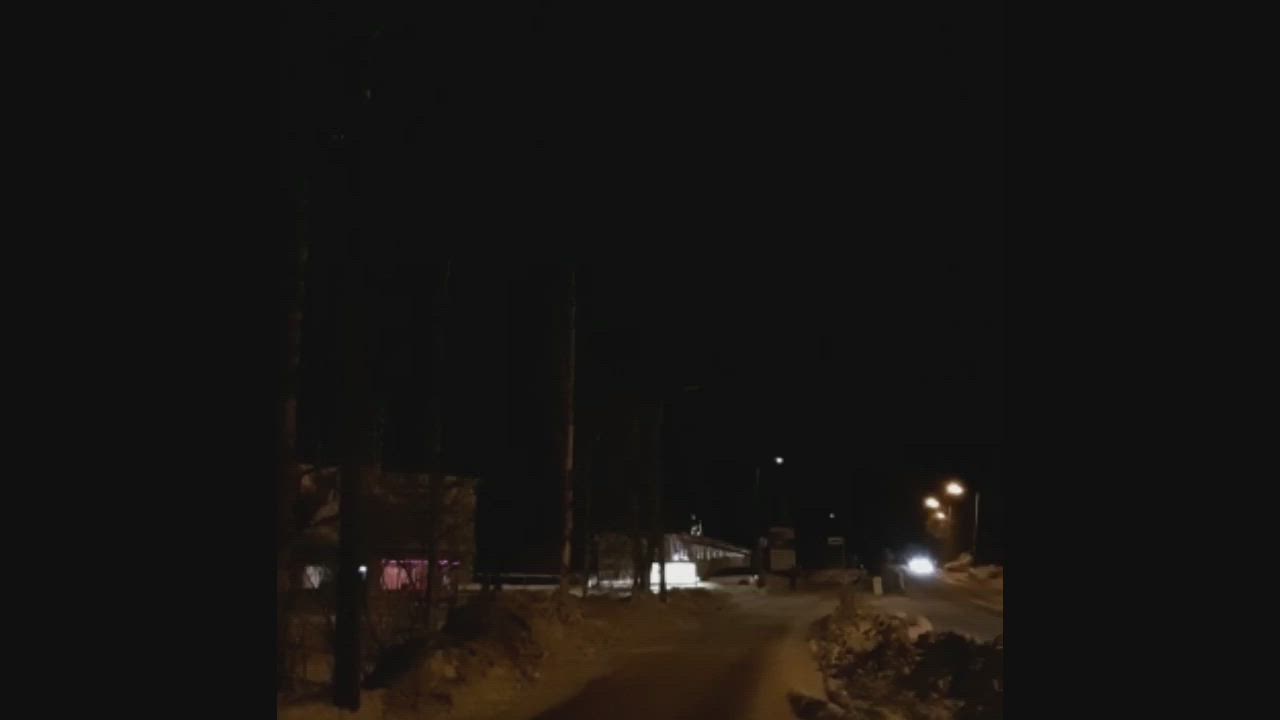 Katuvalot villiintyivät stroboiksi Rovaniemellä