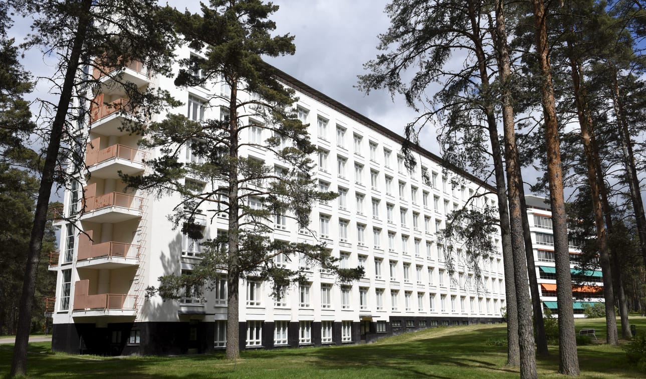 Paimion parantolaa pidetään funktionalismin merkkirakennuksena.