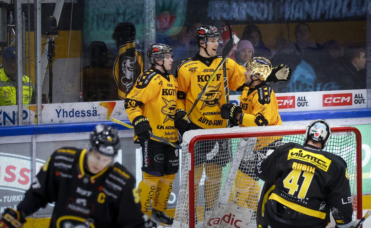Kärpät poistui taas kaukalosta tappio niskassaan.