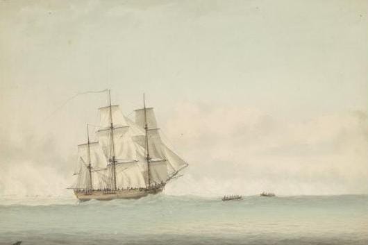 Endeavourilla on Australian-laivana legendaarinen maine. Se on ikuistettu lukuisiin maalauksiin ja siitä on tehty useita kopioita. KUVA: Wikimedia Commons