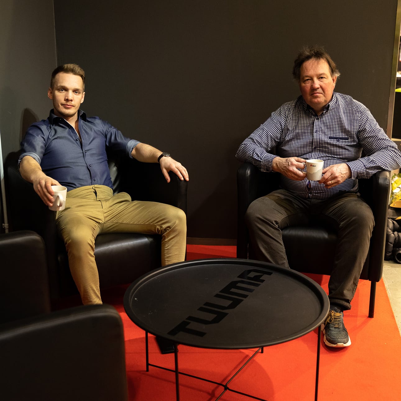Myyntijohtaja Henri Kurttila ja toimitusjohtaja Jouni Kurttila luotsaavat Temrexiä kasvu-uralla.