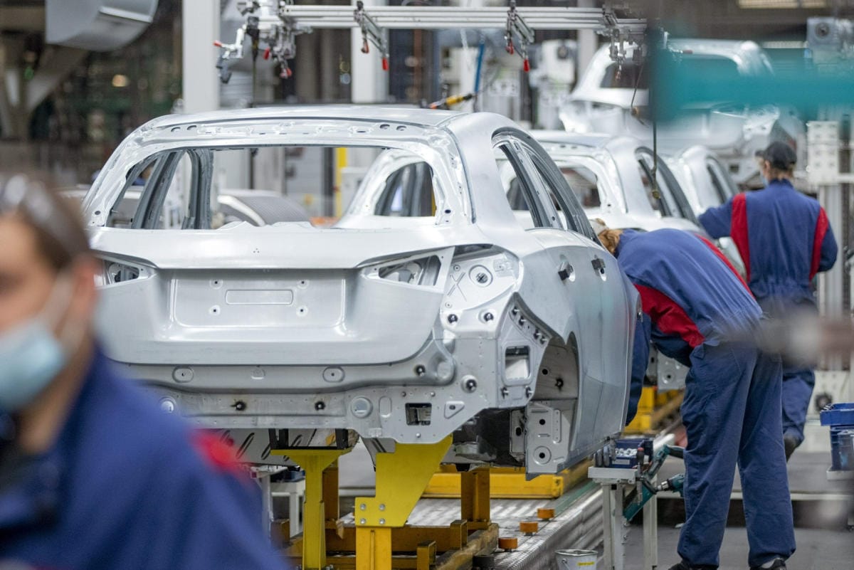 Valmet Automotiven tehdas sijaitsee Uudessakaupungissa. LEHTIKUVA / RONI LEHTI