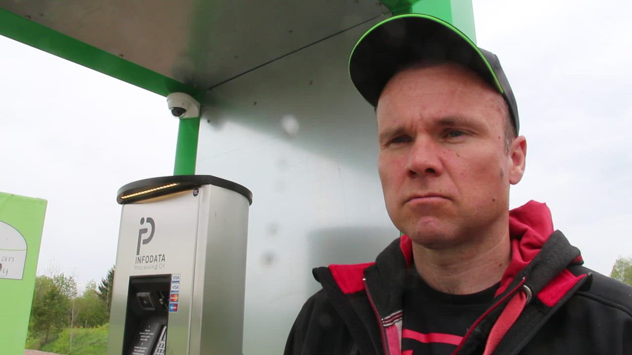 Haapavetinen Janne Vuorenmaa kertoo, miten Lehonsaaren biokaasulaitos lähti kehittymään ja toimii nyt julkisena tankkausasemana