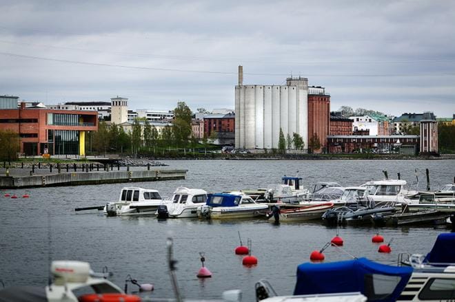 Museoviraston mielestä siilot ovat kerros Vaasan kulttuurihistoriaa. KUVA: TIMO ANNANPALO
