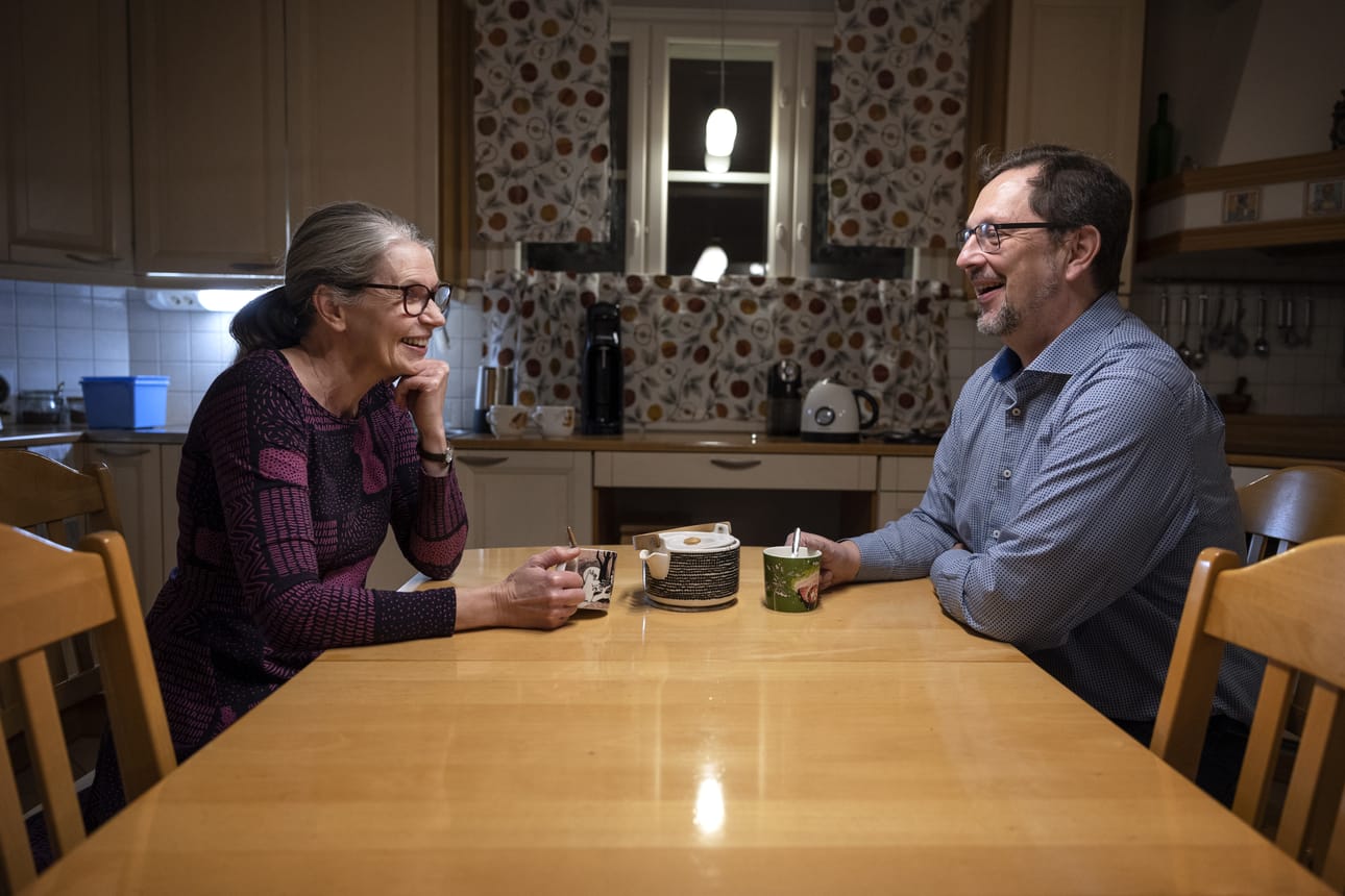 Vaasalaiset Leea ja Tommi Rintamäki puhuvat nykyään asioista avoimesti.