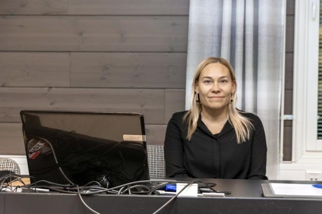 Panda Trail -hankkeen tarkoituksena on lisätä alueen matkailullista tunnettuutta ja hyötyä pandamatkailusta. Projektipäällikkönä toimii Emilia Etula. KUVA: AARRE LÖYTÖMÄKI