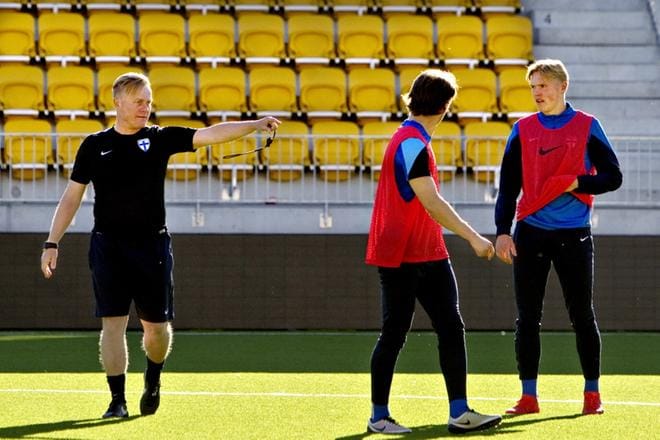 Tommi Kautonen siirtyy SJK:n päävalmentajaksi Suomen U21-maajoukkueen peräsimestä. ARKISTOKUVA: HEIKKI HAKANEN
