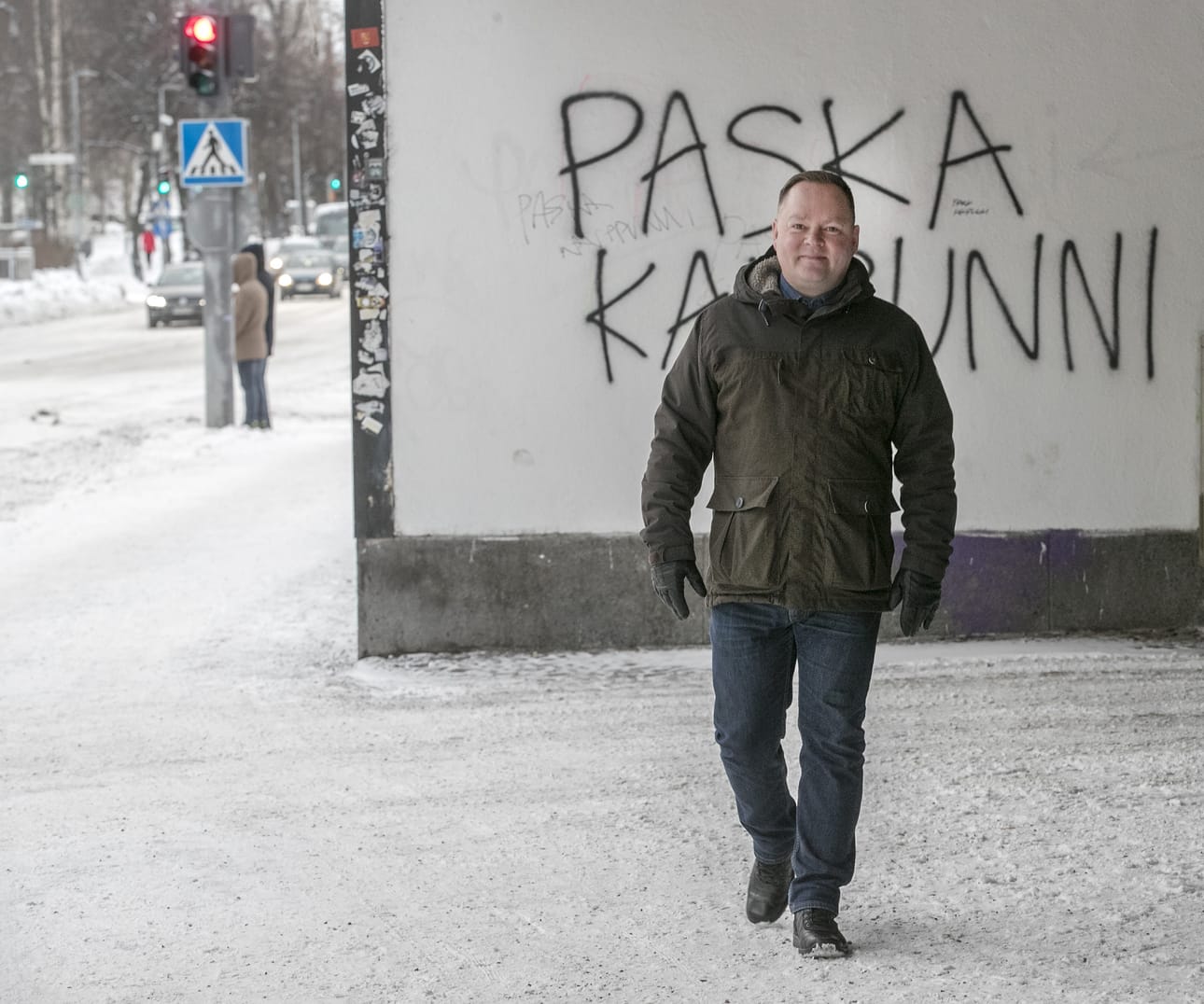 Pamin järjestöjohtaja Risto Kalliorinne matkustaa uuden tehtävänsä vuoksi Oulun ja Helsingin välillä.