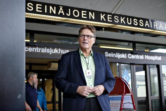 Ylilääkäri Matti Rekiaron mukaan Etelä-Pohjanmaan sairaanhoitopiirin alueella on useita erillisiä tartuntaketjuja. ARKISTOKUVA: TOMI KOSONEN