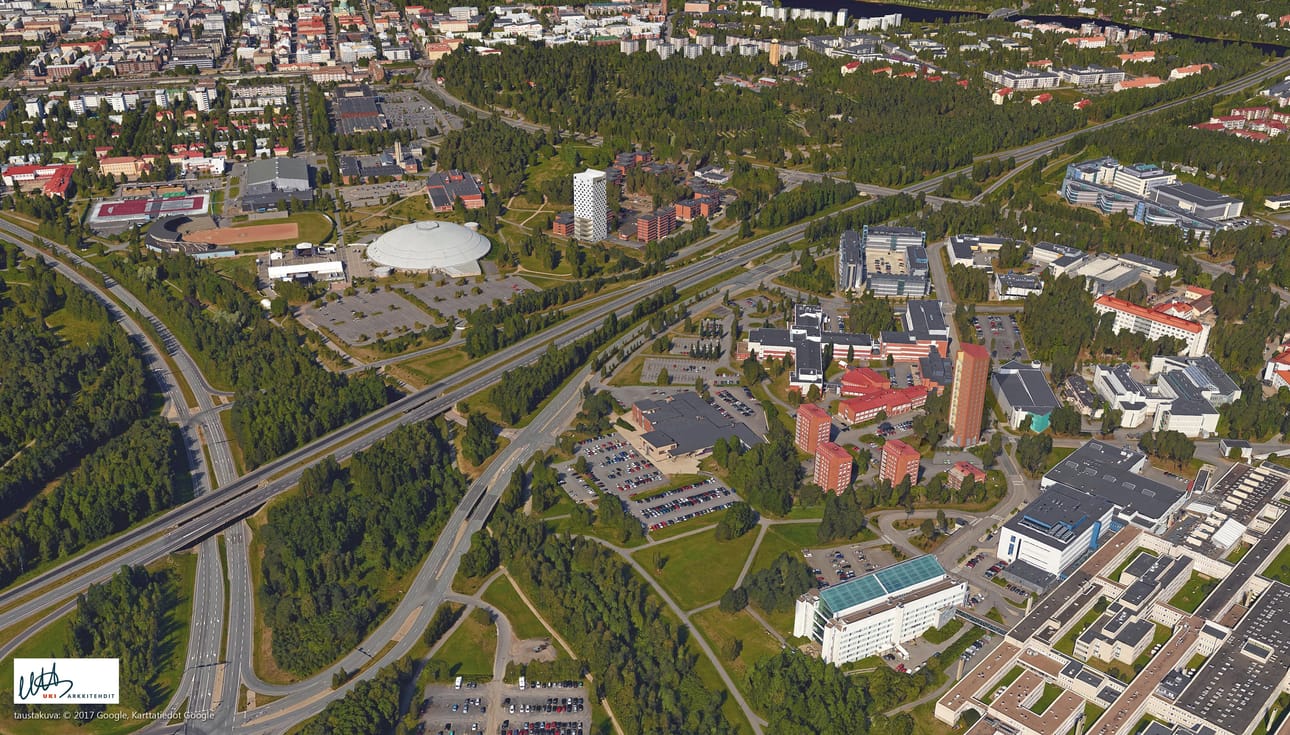 Yhdessä tornitalot muodostaisivat Oululle uuden portin.