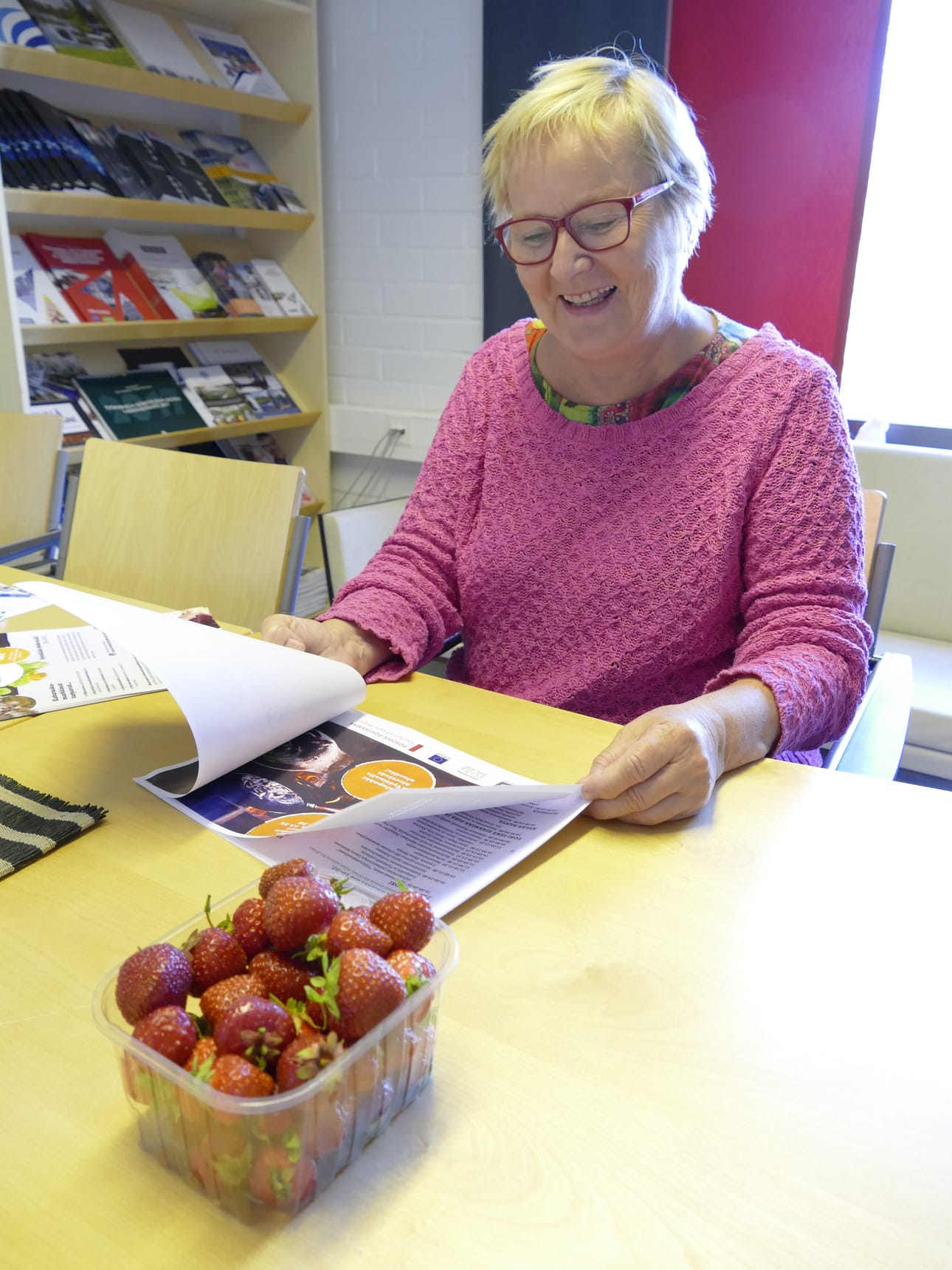 Kuusamon villiruokahankkeen projektipäällikkö Elisa Kangasaho aloitti katuruokamarkkinoiden suunnittelun noin vuosi sitten.