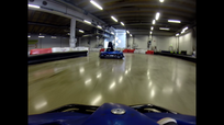 Karting-auton kyydissä