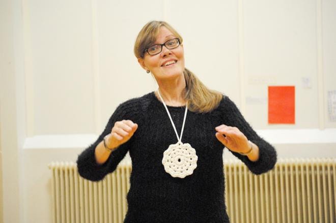 Naissäveltäjiä ei Etelä-Pohjanmaalta kovin monta löydy. Liisa Viitasaari on yksi harvoista. KUVAT: EEVA-LIISA KULJU