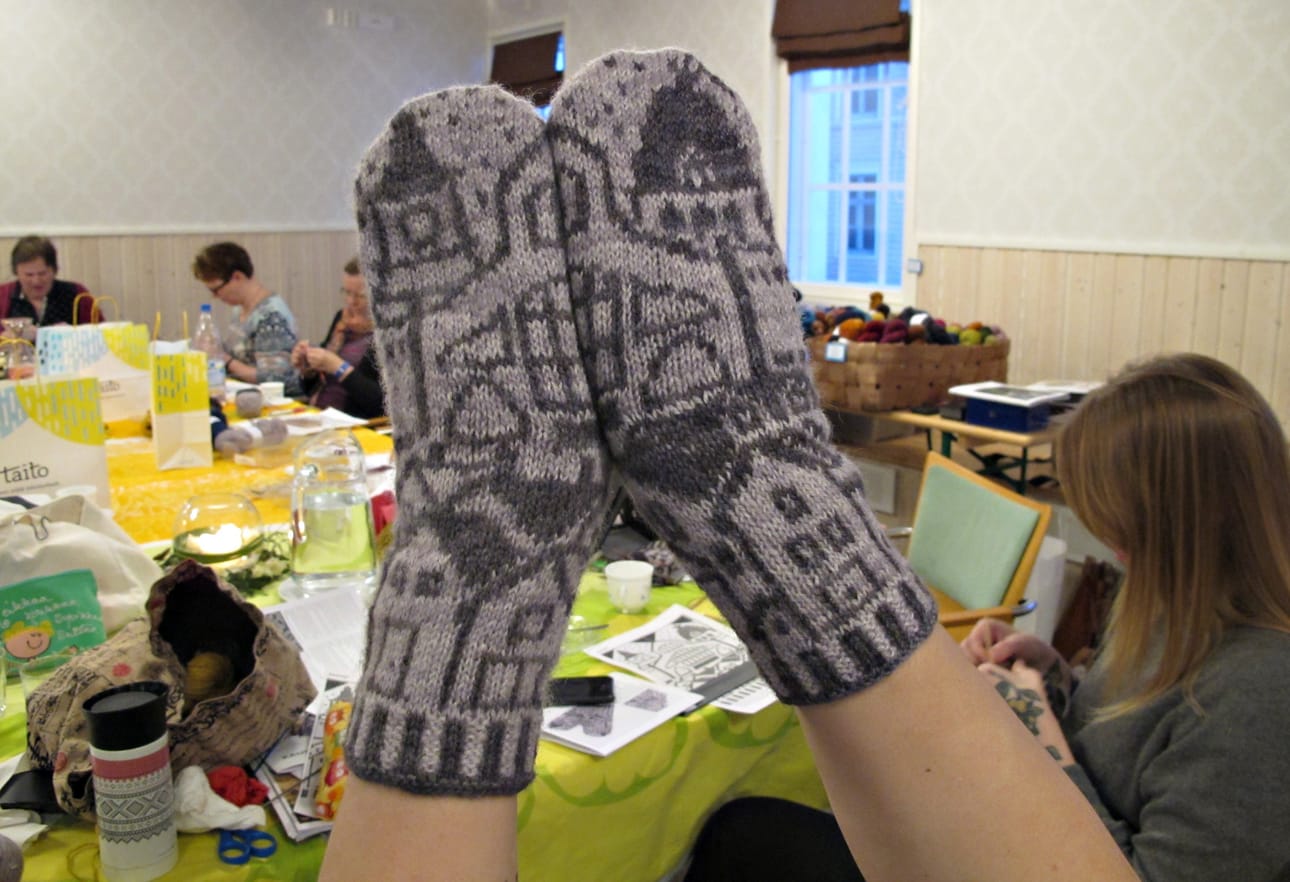 Oulun lapasissa näkyy tutut rakennukset.