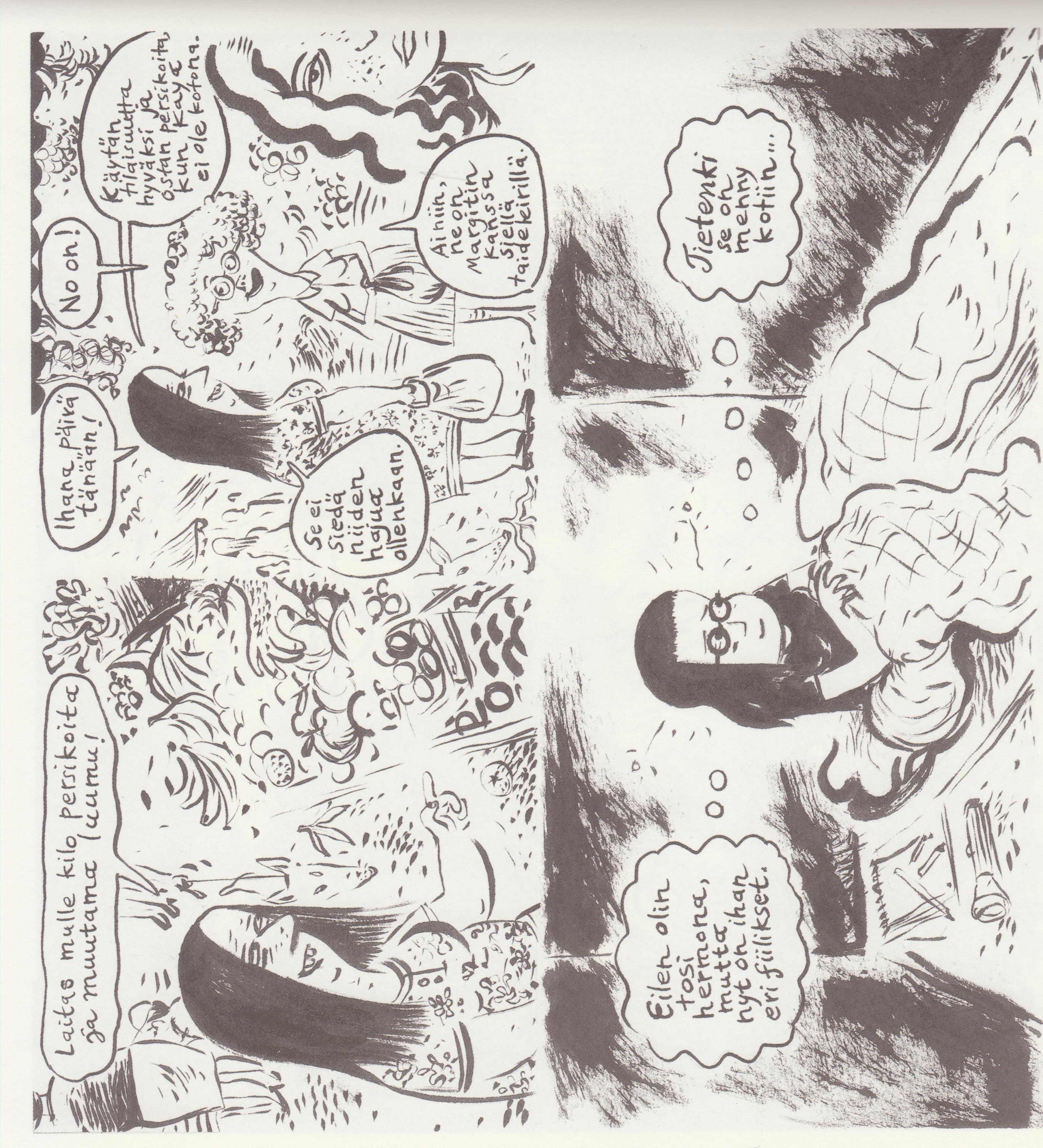 Kati Kovácsin Kaya on tekijänsä vahvimpia sarjakuva, se kuvaa hyväksikäyttöä.