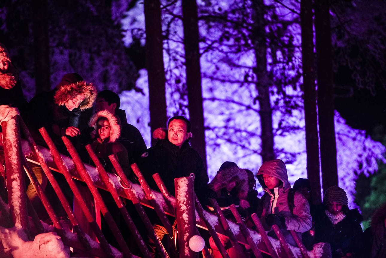 Joulupukin lähtöä Napapiiriltä seurasi live-lähetyksen kautta ihmisiä ympäri maailmaa.
