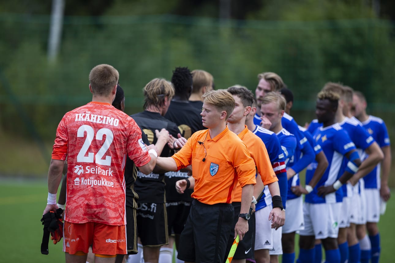 SJK Akatemia haki VIFK:lta täydet pisteet Nya Ehnvallenilta elokuussa 2019. Arkistokuva.
