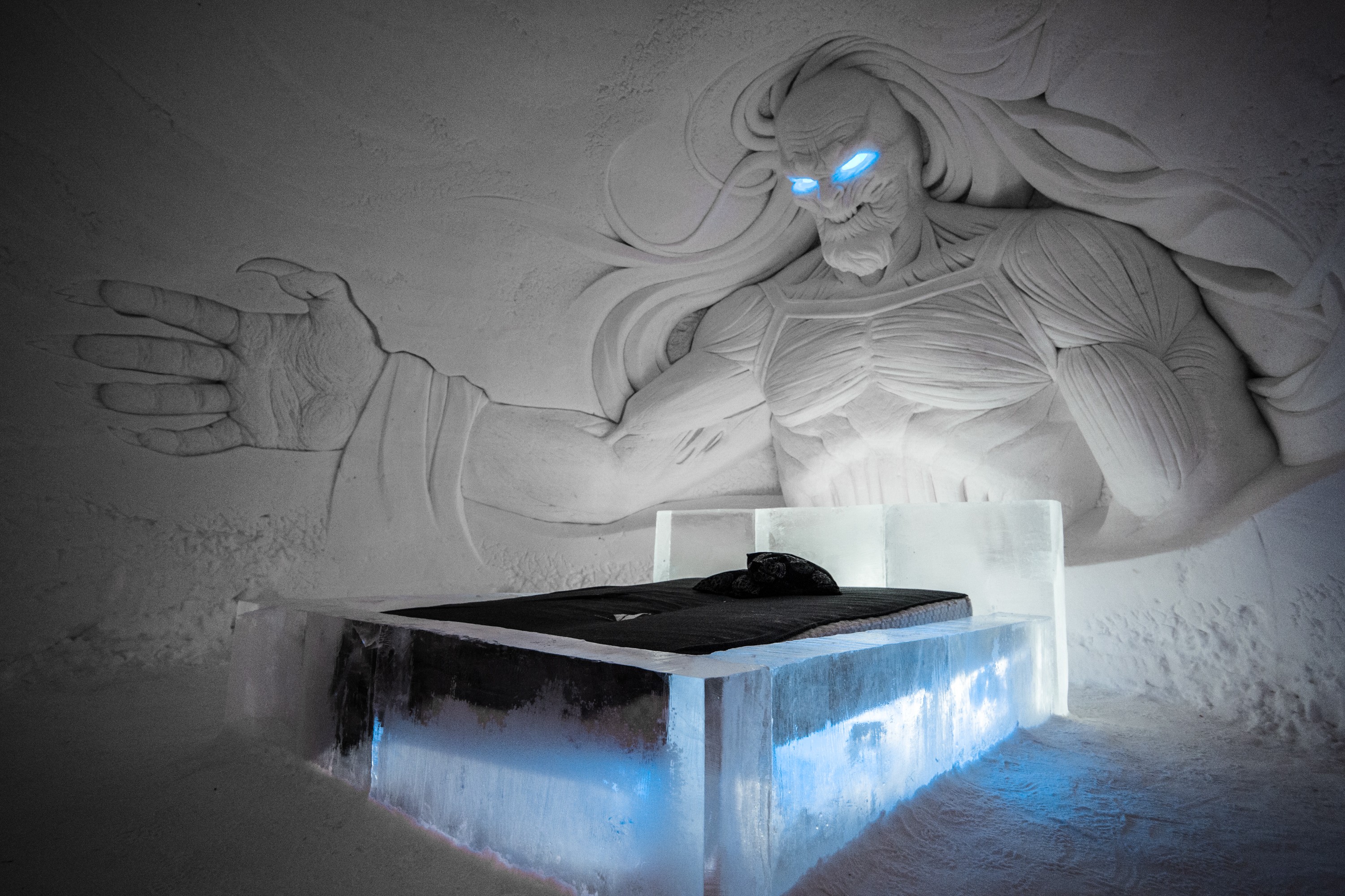 White Walker -lumihuone.
