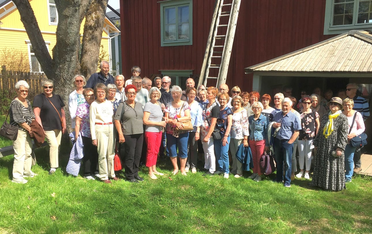 Kauhavan ja Ylihärmän senioreita matkasi sokkomatkallaan tällä kertaa Kristiinankaupunkiin.