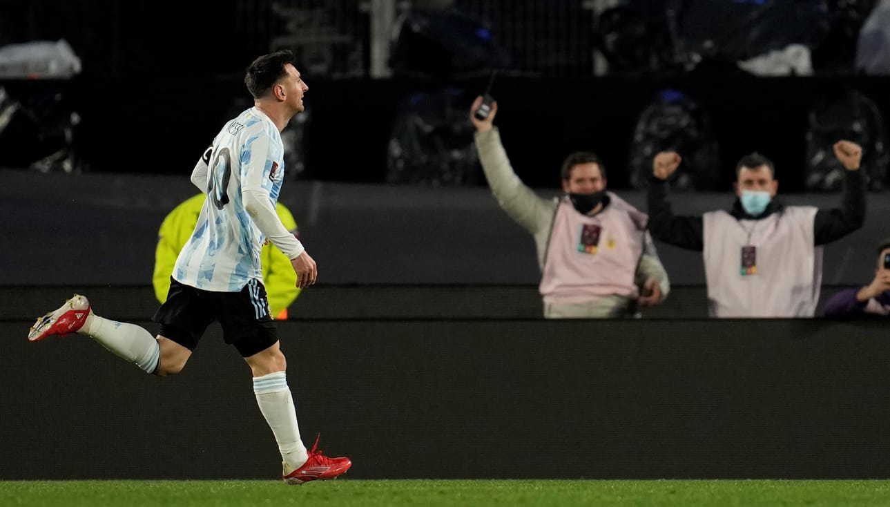 Leo Messi on nyt Etelä-Amerikan kaikkien aikojen paras maalintekijä MM-karsinnoissa.
