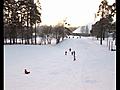 Oulusta löytyy pulkkamäkiä