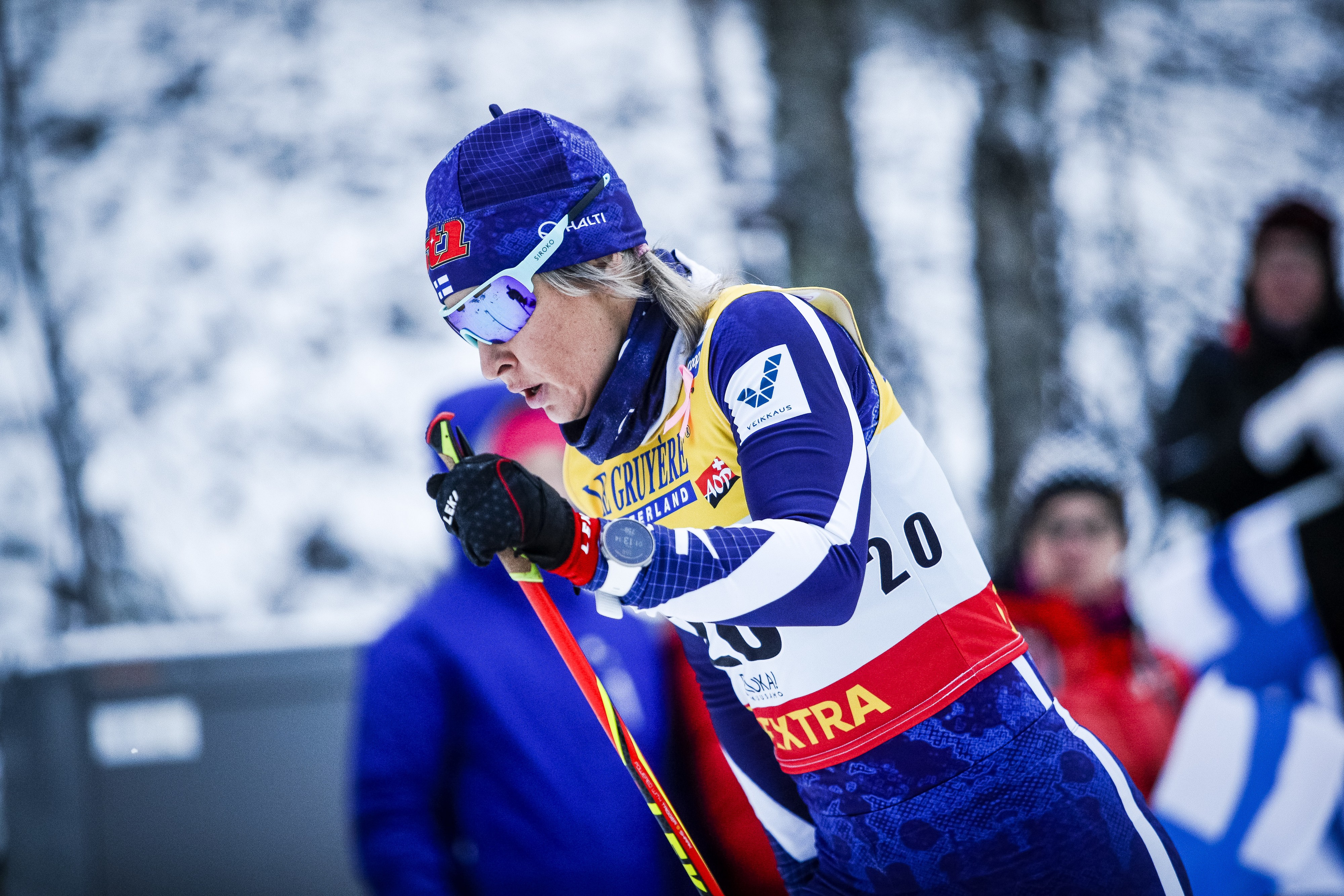 Riitta-Liisa Roposen ura jatkuu. Arkistokuva.