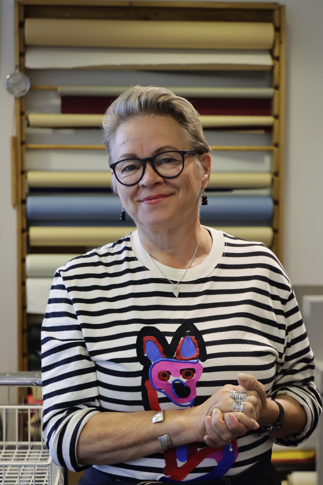 Riitta Konster tuli aikanaan kirjastoon tekemään parin kuukauden sijaisuutta. –Olen ollut nyt 44 vuotta talossa, joten vähän tämä venyi.