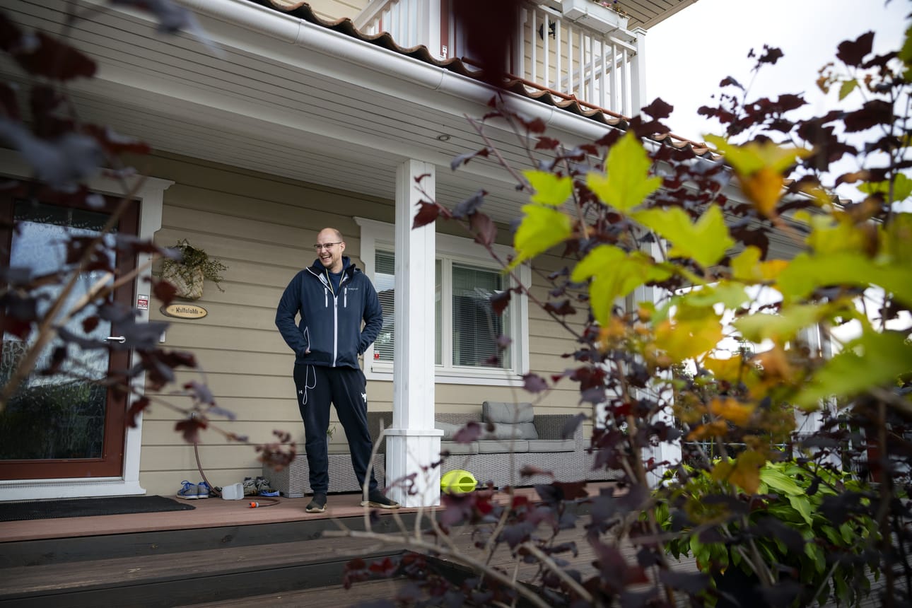 – Tämä on mahtava paikka! sanoo Miikka Kultalahti Purolan kaupunginosasta.