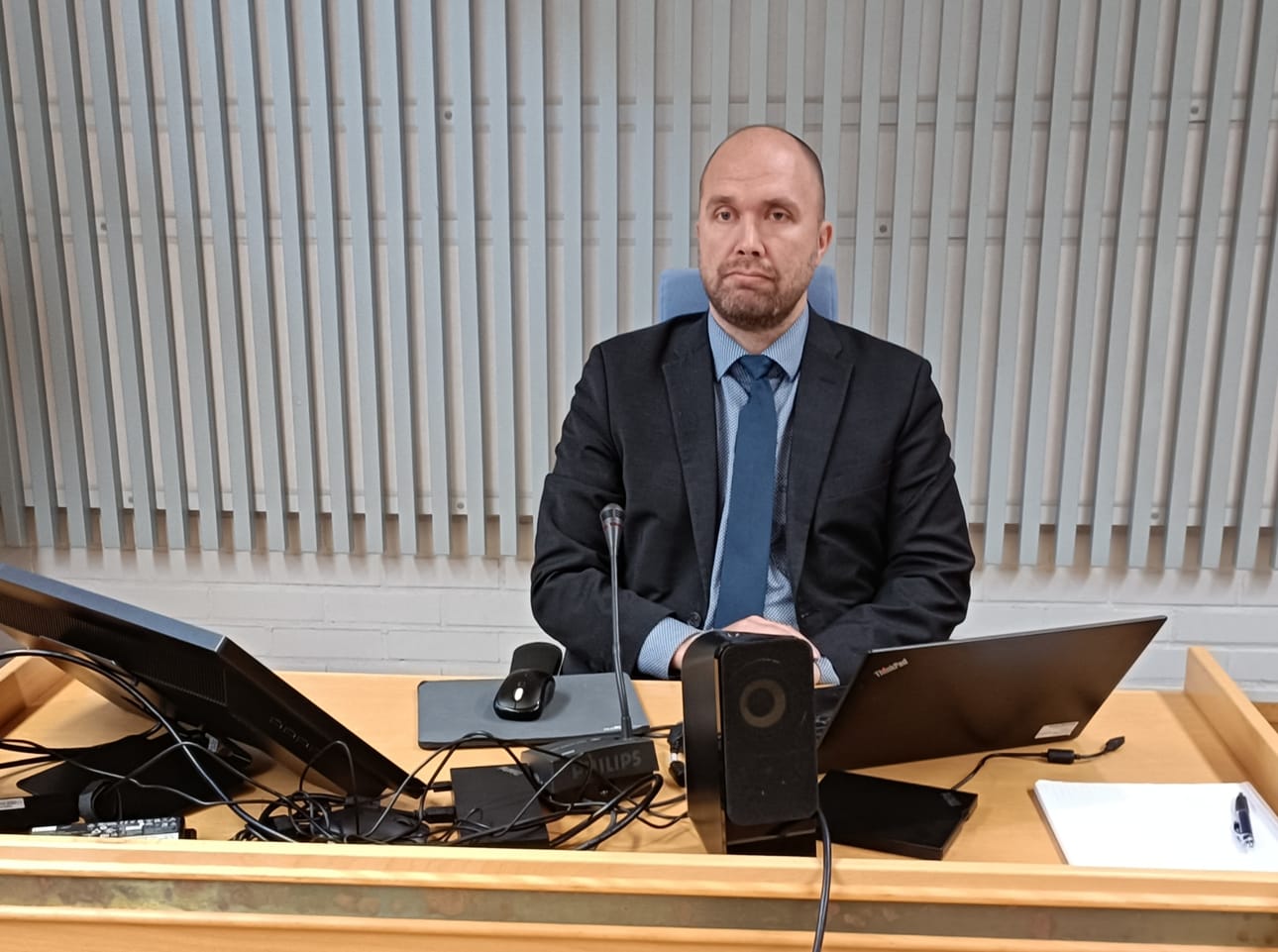 Erikoissyyttäjä Hannu Koistinen Pohjois-Suomen syyttäjäalueelta on toinen Oulun huumerikoskokonaisuuden syyttäjistä.