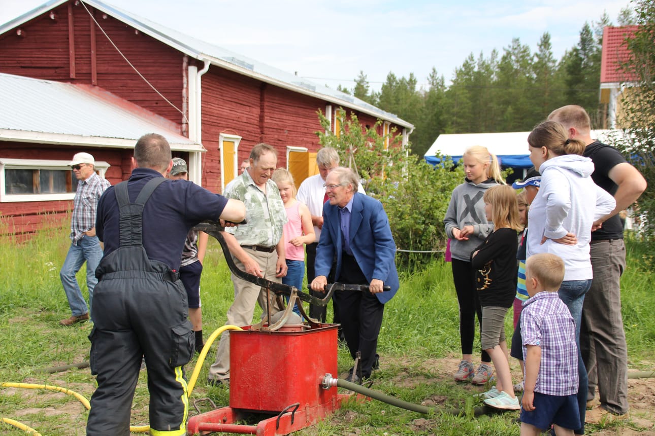 Vanhaa paloruiskua testattiin miehissä.