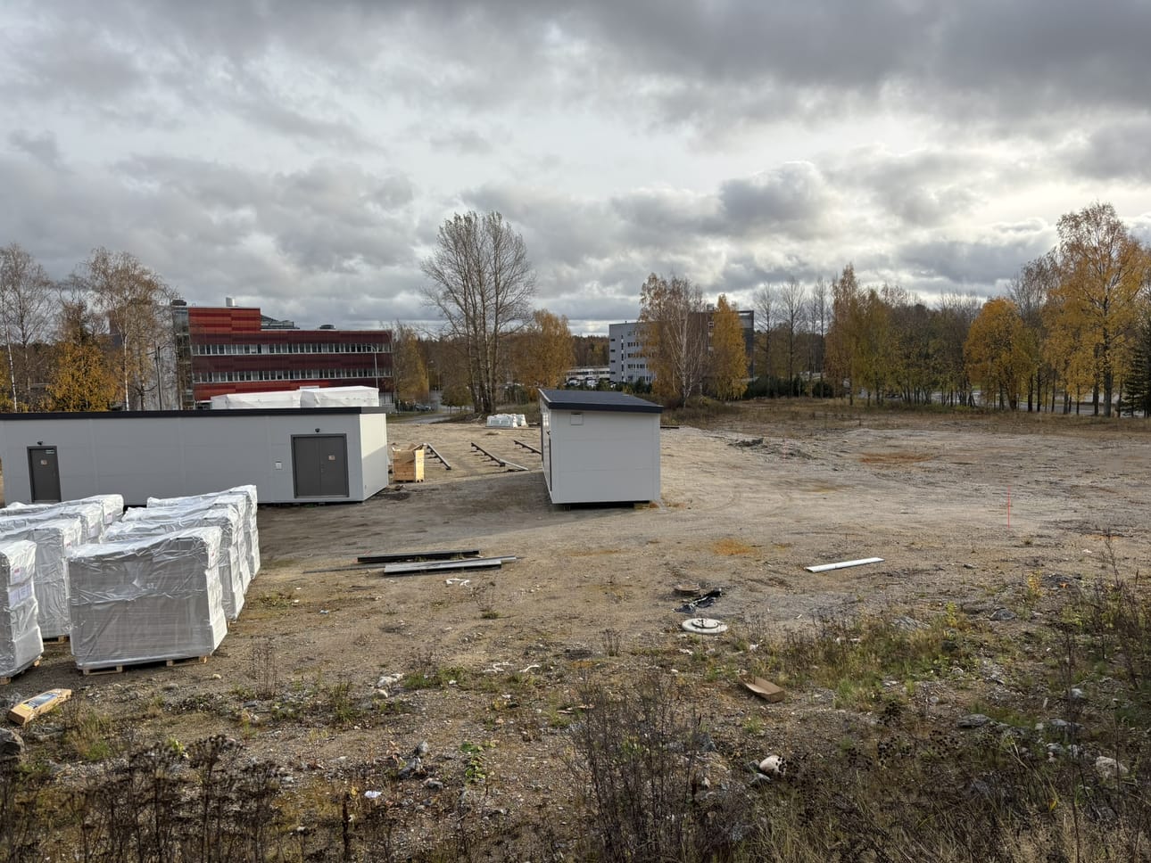 Museoiden kokoelmakeskus rakennetaan Vaasan kaupungin omistamalle tontille Silmukkatien ja Sairaskodinkadun väliin Klemettilään. Arkistokuva.