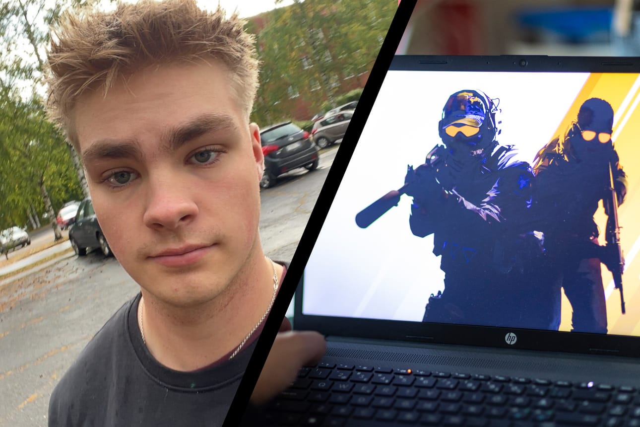 Counter Strike (CS) on taistelupeli, joka lähti alun perin liikkeelle Half-Life -pelin sivutuotteena 1990-luvun loppupuolella. Suomessa pelaajia on satoja tuhansia, maailmanlaajuisesti miljoonia. Kuvassa oululainen pelaaja Leevi Hautajärvi.