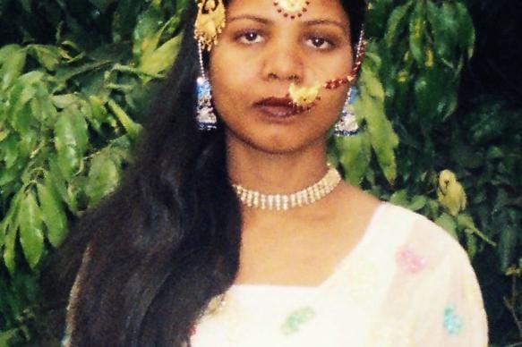 Jumalanpilkasta syytetty pakistanilainen Asia Bibi vältti kuolemantuomion ja on nyt jättänyt kotimaansa. KUVA: EPA