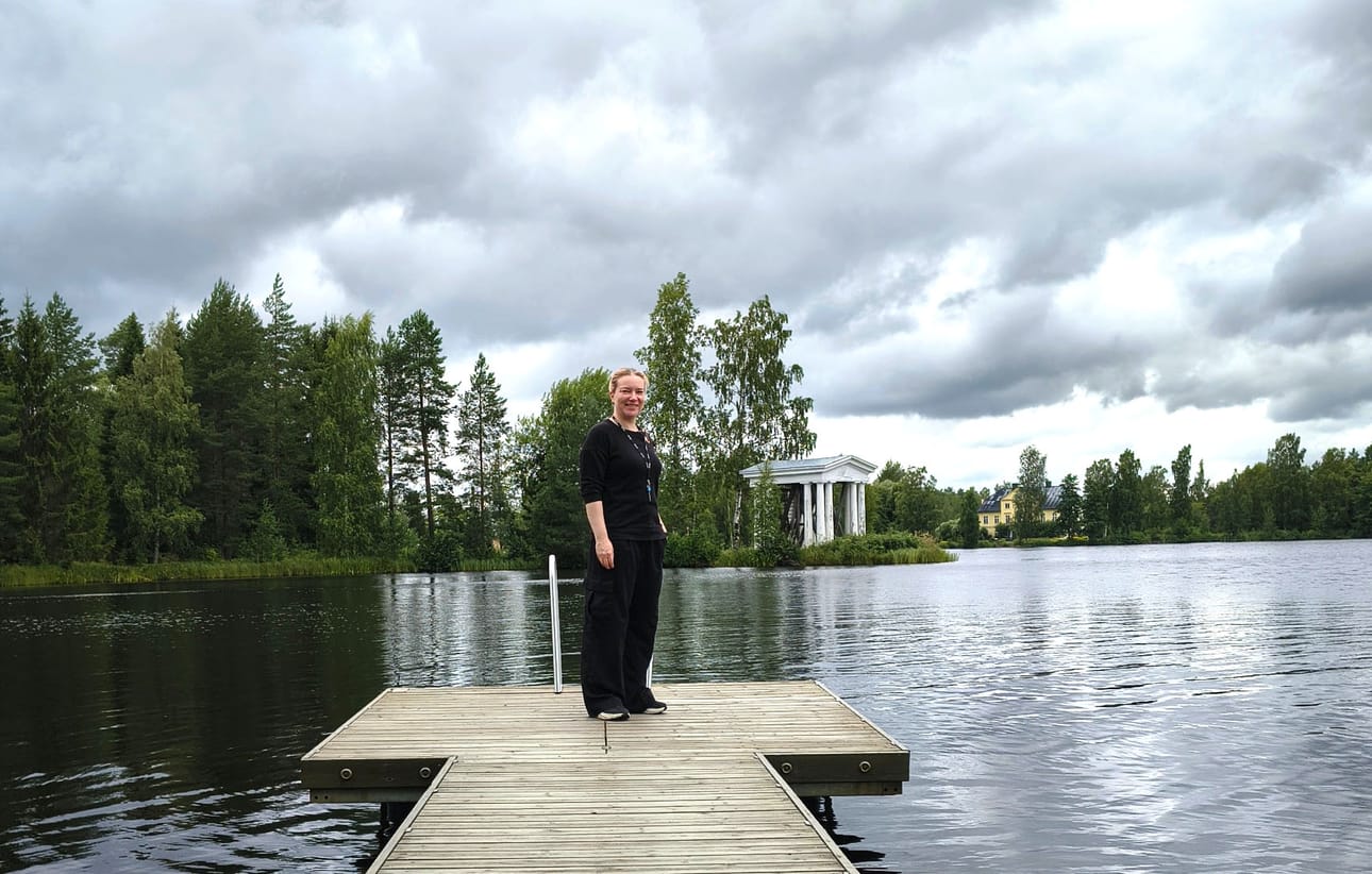 Mia Lääti vieraili viikon aikana muun muassa Orisbergissä.