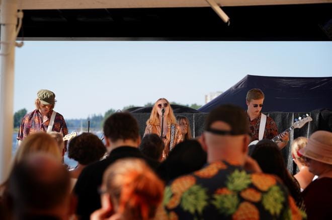 Pholexia esiintyi Vaasa Festivaleilla lauantaina. KUVA: SAMPPA TOIVONEN