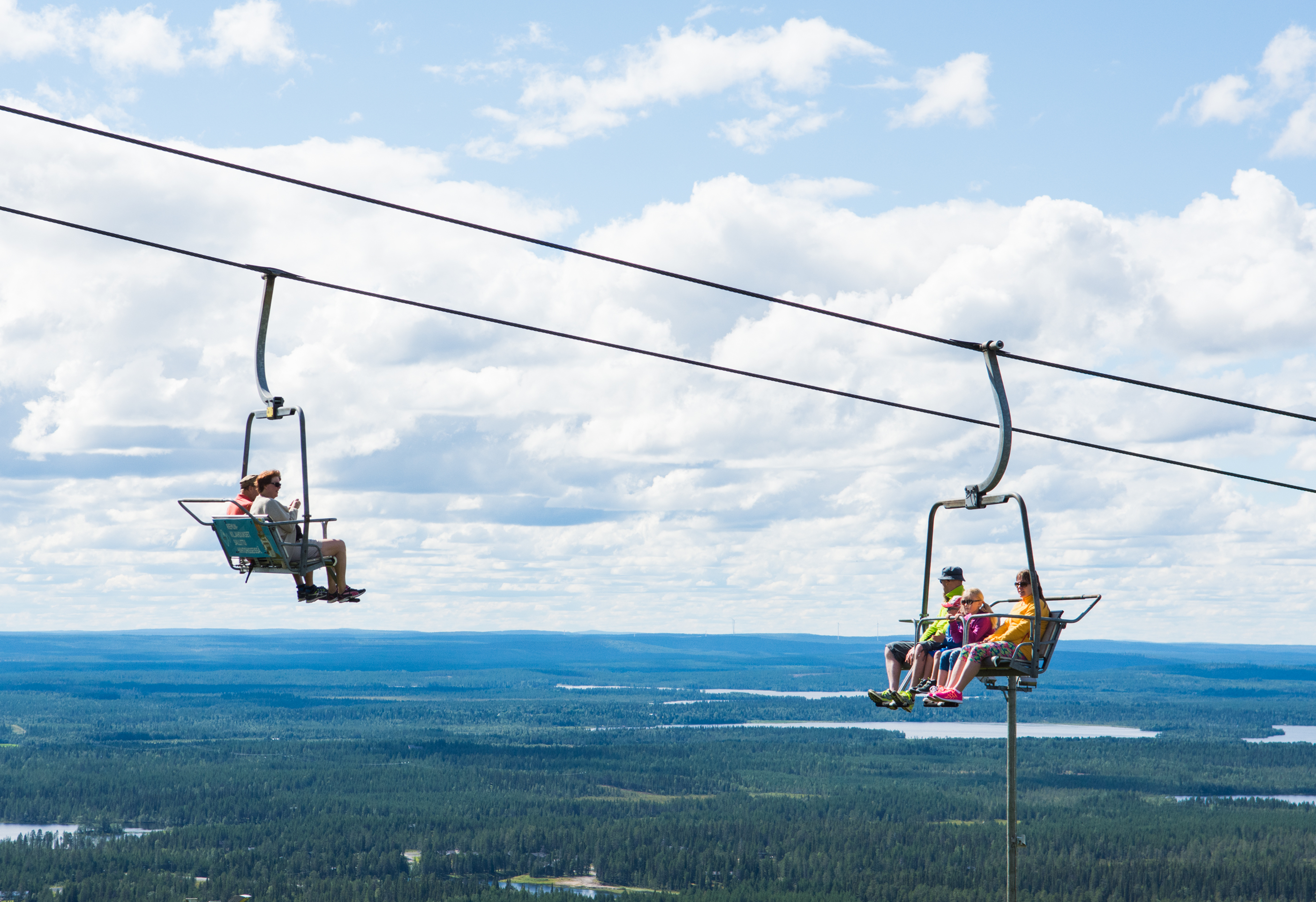 Aiotko Rukalle kesäpäivän viettoon? Ota huomioon, että kesäkelkkarata ja maisemahissi ovat pois käytöstä urakoiden vuoksi