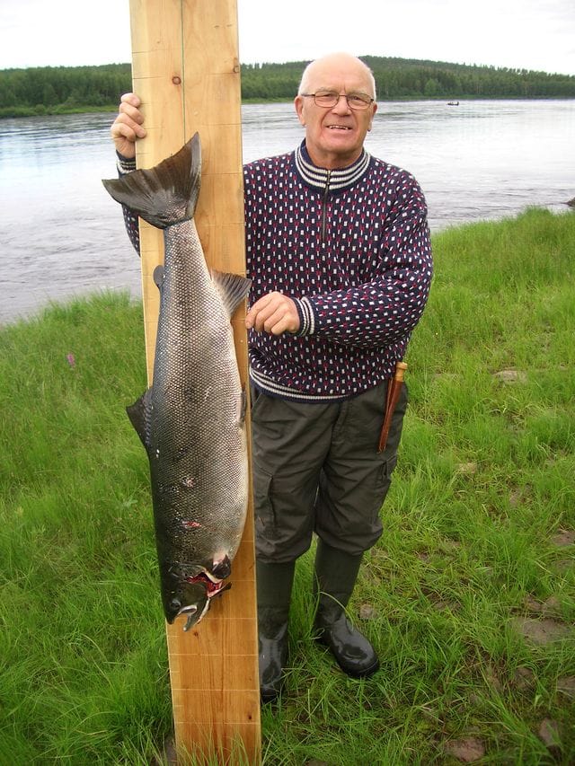 Paavo Korpua oli kalamies henkeen ja vereen.