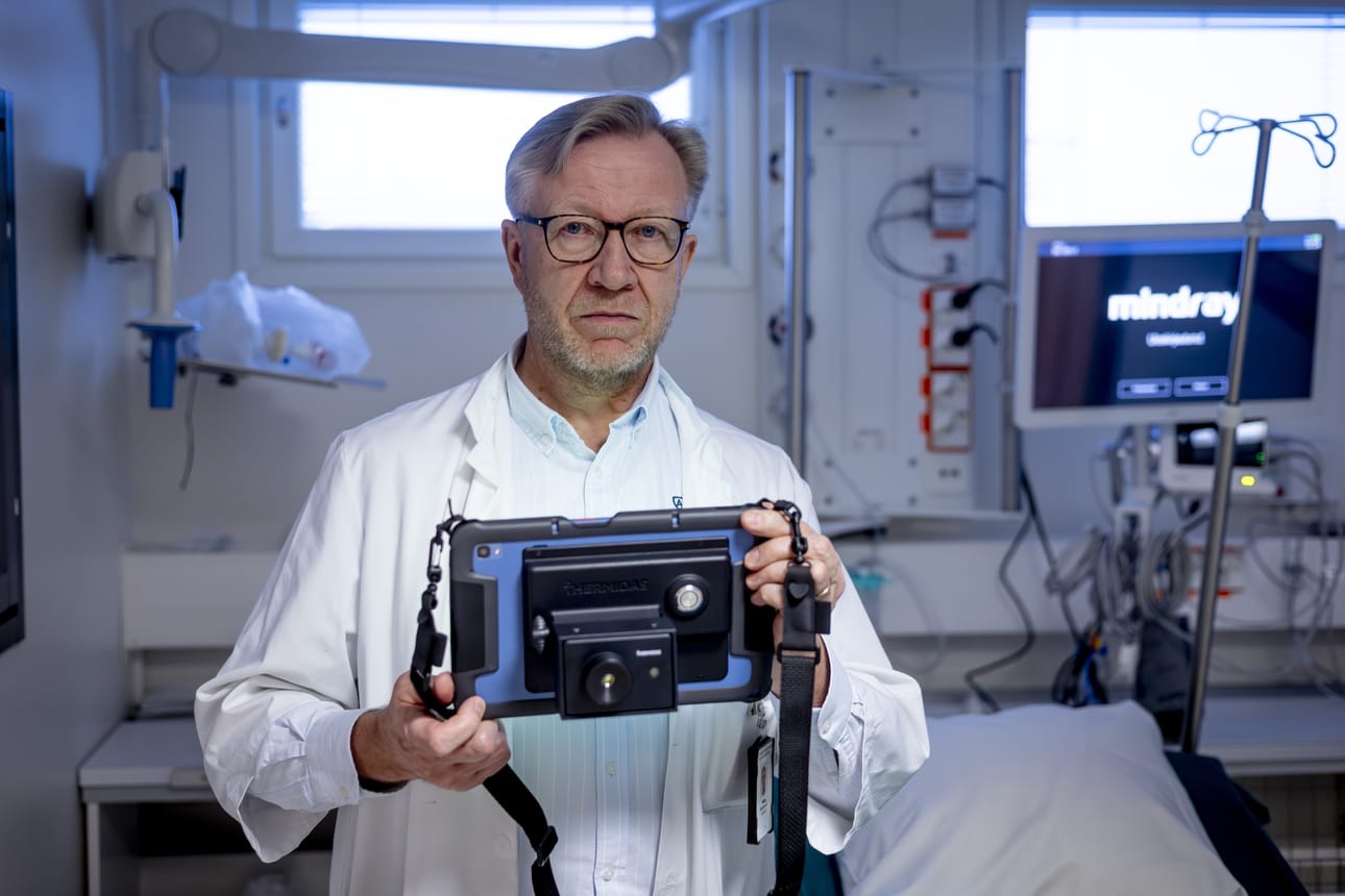 Urologian erikoislääkäri Mika Raitasen mukaan aivan kaikkia kiveskivun aiheuttajia ei välttämättä pystytä lämpökameralla luotettavasti selvittämään. – Mutta mikäli voimme tunnistaa ne vakavimmat ja välitöntä hoitoa vaativat tapaukset, se olisi jo tosi kova juttu.