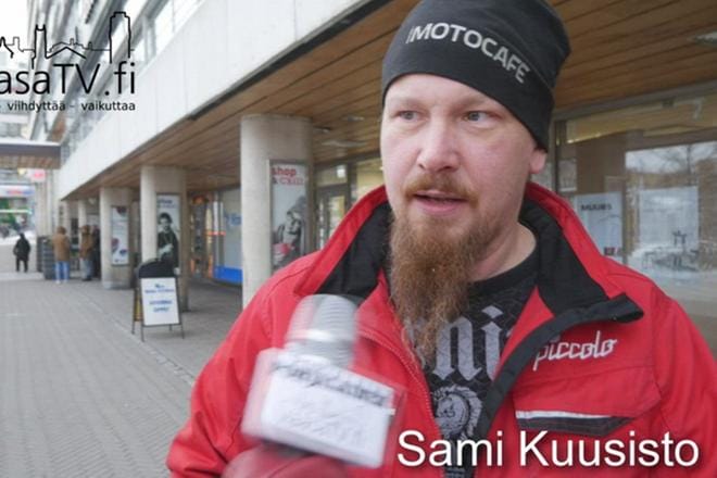 Kuvakaappaus videolta.
