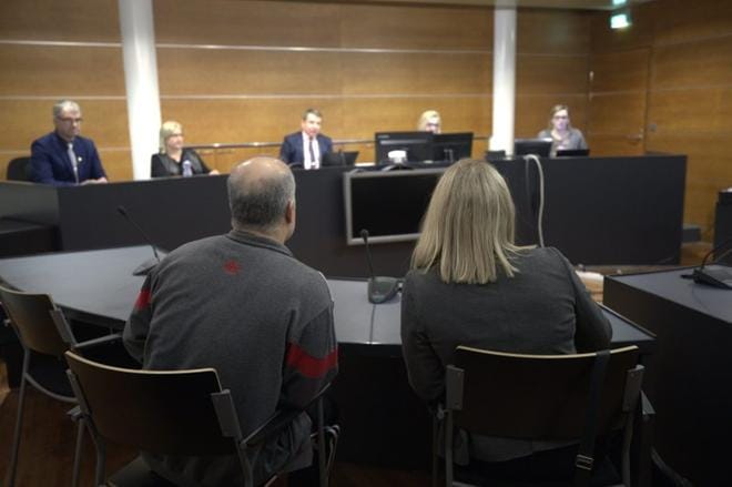 Pohjanmaan käräjäoikeudesta on aloitettu oikeudenkäynti Vamian Sampo-kampuksella viime marraskuussa tapahtuneesta puukotuksesta. Kuva: Jarno Pellinen