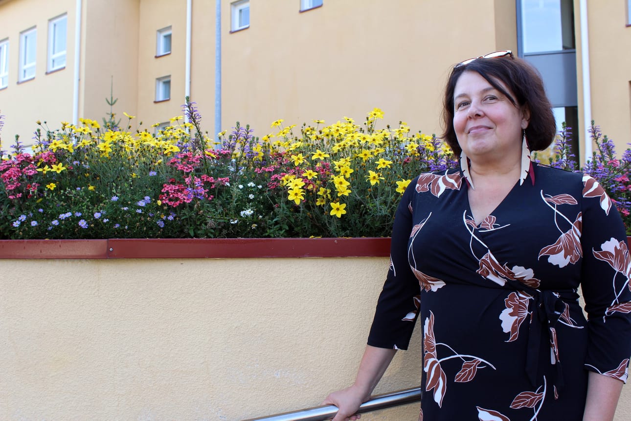 Soinilaislähtöinen Maarit Rapp aloitti työt Ähtärissä loppukesällä 2019. Arkistokuva.