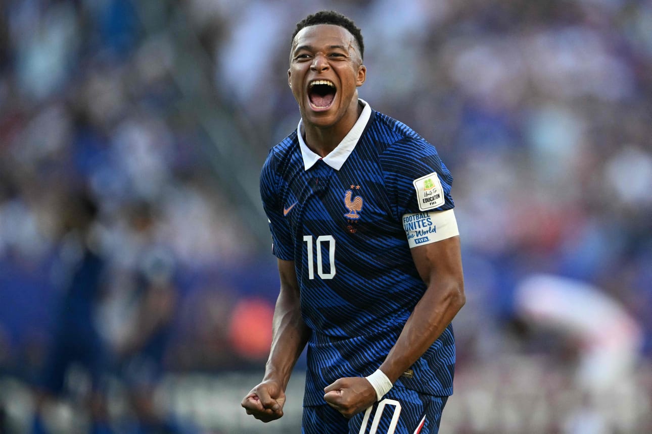 Ranskan maalin laukoi rangaistuspotkusta ottelun toisella puoliskolla Kylian Mbappe.