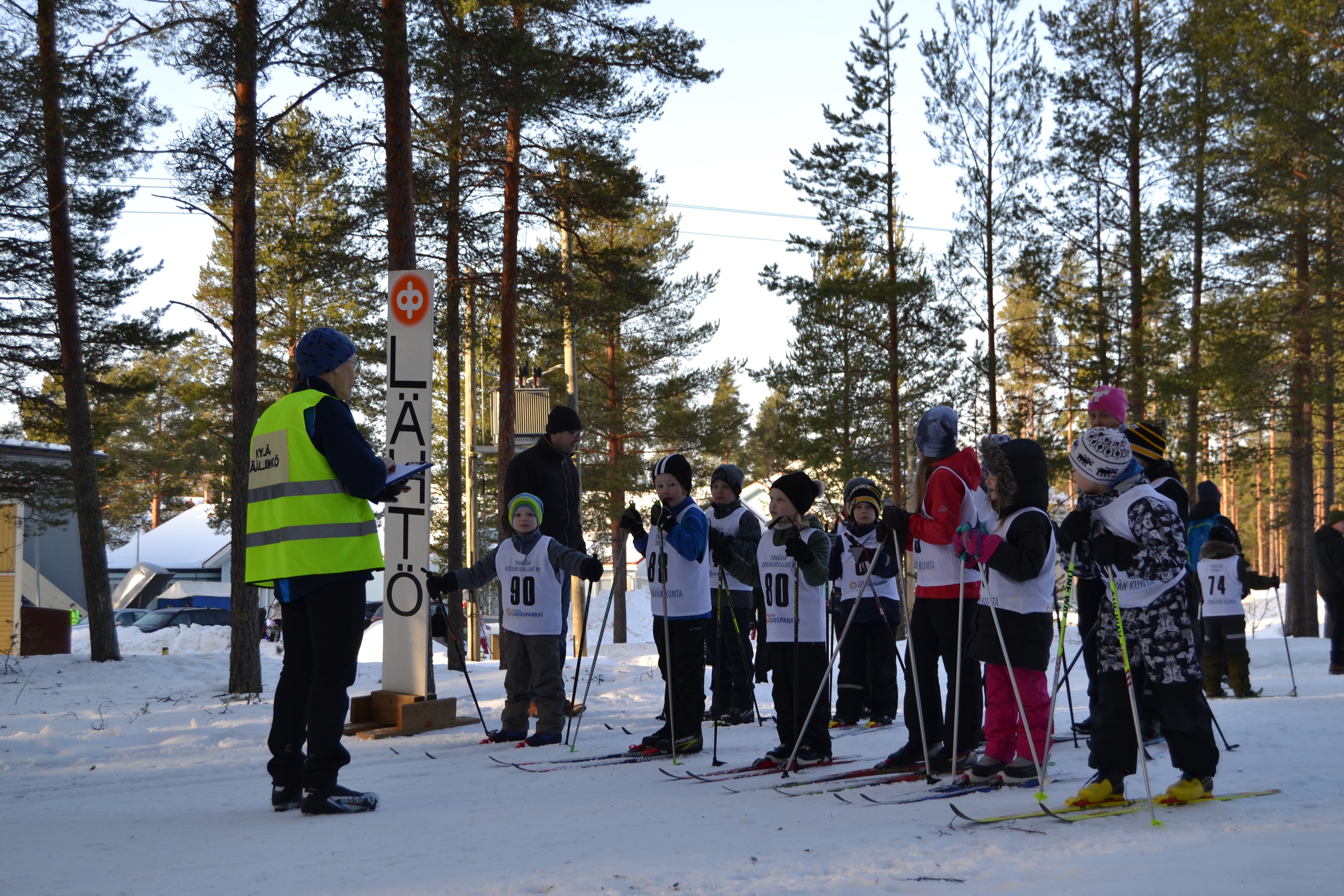 Valmiina lähtöön.