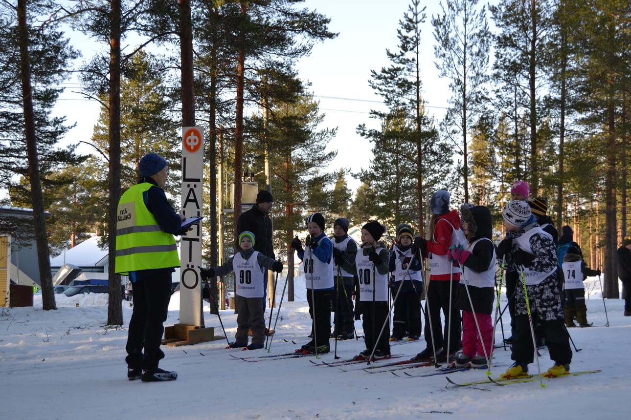 Valmiina lähtöön.
