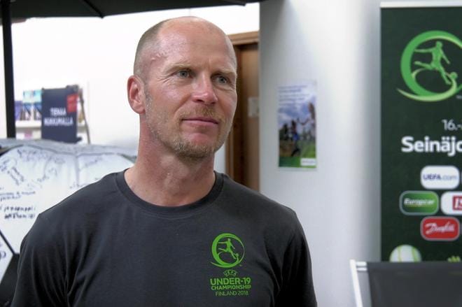 Robert Bergkullan avustama Norja kohtaa tänään Suomen Seinäjoella. Kuva: Aleksi Mäkinen