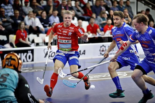 SPV:n Joni-Arttu Sieppi pääsee näyttämään kykyjään maajoukkueessa. Kuva: Tomi Kosonen
